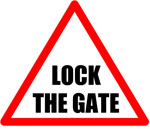 Lock The Gate logo