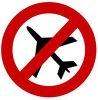 no airport